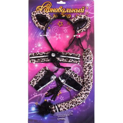 Игривый костюм Леопардовая киска, OS(42-48р)