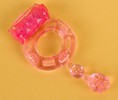 Розовое виброкольцо Toyfa, 2см
