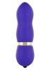 Бархатистый фиолетовый мини-вибратор Funky Vibelicious, 10,7х3см