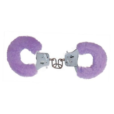 Наручники с мехом Furry Fun Cuffs Purple