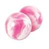 Вагинальные шарики Duotone Orgasm Balls™, бело-розовые, 3,2см/75г