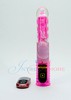Пульсирующий хай-тек вибратор Clit Critter, 5х5 реж, пульт ДУ, розовый, 25х3,8см
