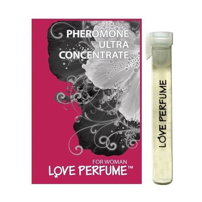 Женский ультраконцентрат феромонов Love Parfume™, пробник в стеклянном флакончике, 1,5мл