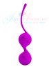 Вагинальные шарики Pretty Love Kegel Tighten up I, фиолетовый силикон 3,4см, 95г