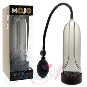 Эрекционная вакуумная помпа Mojo® Zero Gravity с силиконовой насадкой, 21х6,2см