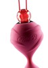 Вагинальные шарики Lovely vibes laced love balls, розовый силикон, 3,5см/73г