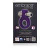 Виброкольцо embrace™ lover’s ring, 7 режимов, фиолетовый силикон
