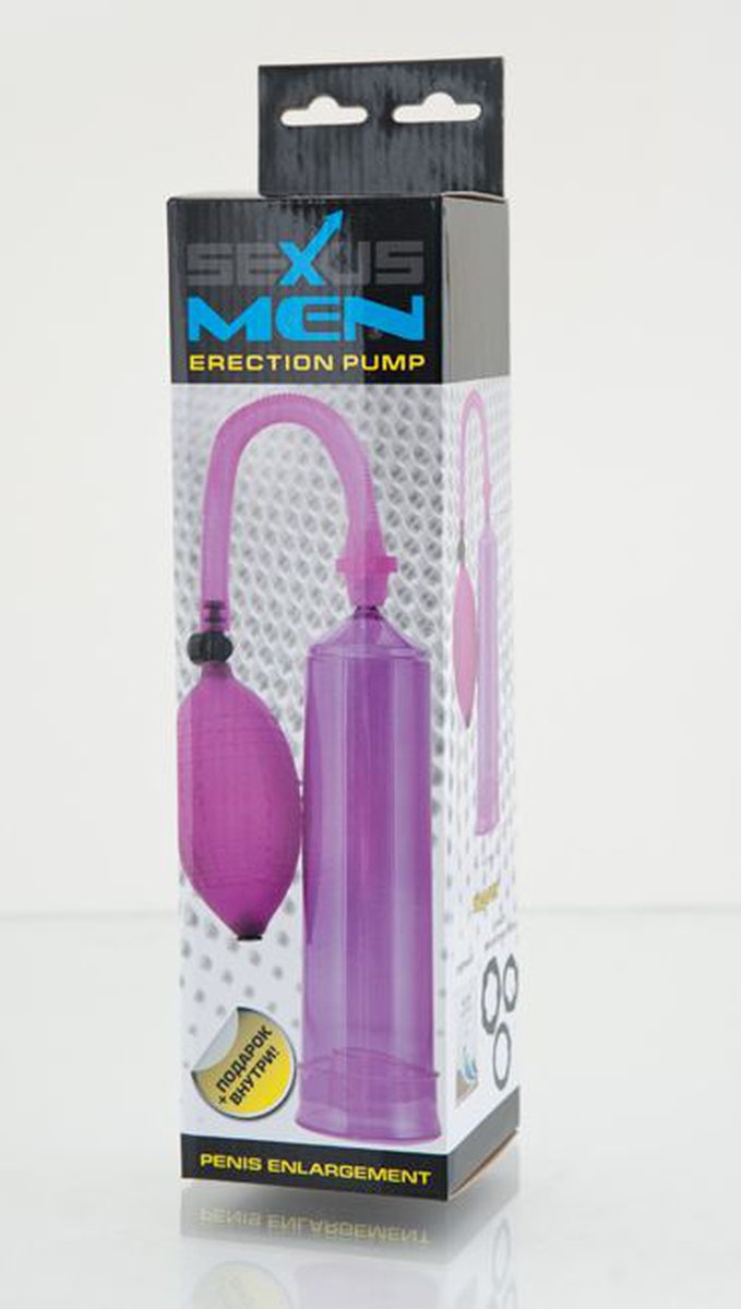 насадка на помпу Sexus Men  купить со скидкой в секс шопе  Вакуумные помпы  Мужские помпы
