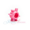 Эрекционное кольцо Super Jelly Teasing Tickler с усиками, розовое, D1,4см