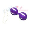 Вагинальные шарики, фиолетовый силикон, 3,5х4см