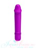 Мини-вибратор Pretty Love Emily, 10 реж, фиолетовый силикон, 12,8х2,4см