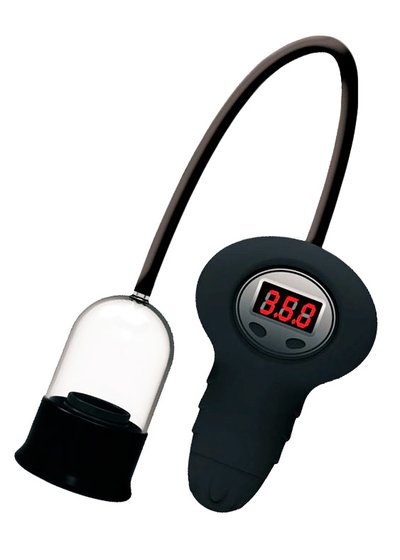 Автоматическая помпа Hearcules mini для головки пч, компрессор 35кПа, дисплей, манометр, 9х4,8см