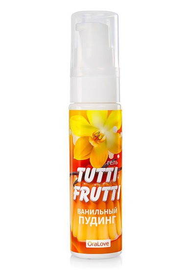 Оральный гель Tutti-Frutti OraLove ванильный пудинг, 30г