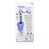 Вибро-льдинка Foreplay Ice™ Chill Massagers, фиолетовая, 3 режима, 7,5х4см
