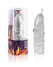 Насадка "Crystal Sleeve Snakes",в форме змеи, прозрачная, 13,5см