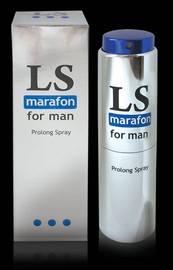 Мгновенный спрей-пролонгатор "LS marafon", масло с гвоздикой для мужчин, 18мл
