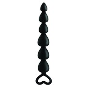 Анальная цепочка Elite Lover's Beads Anal Fantasy Collection®, силикон, (+смазки) 17,5х2,4см.