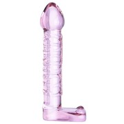 Стеклянный анальный фаллос Art of glass Girlish Dreams, 17х3,5см