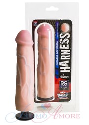 Насадка для страпона Harness (аналог Vac-U-Lock), Неоскин, russian size, 20,5х4,5см.