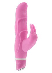 Силиконовый G-вибратор Angora pink, 7 режимов