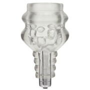 Вибро-стимулятор мошонки из нежного UR3® The Super Ball Sucker™, 7 функций, 11х6,5см