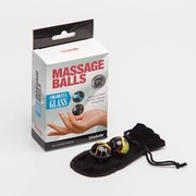 Цветные вагинальные шарики Massage Balls из стекла, 36гр/2,5см.