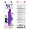 Вибратор с подзарядкой Body & Soul™ Rechargeable Lover™, 3 мотора, 7 режимов, фиолетовый силикон