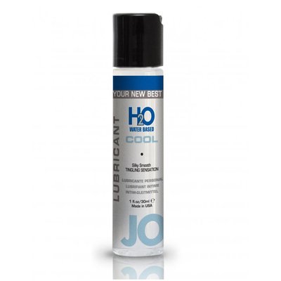 Лубрикант JO H₂O Water Based Cool, продлевающий с ментолом, без запаха, 30мл