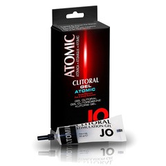 Гель для клитора Jo clitoral atomic (супер возбуждающий), мята, паприка, 10мл