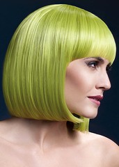 Парик Fever Elise pastel-green, sleek bob with fringe (temp до 120°C), пастельно-зеленый, 33см