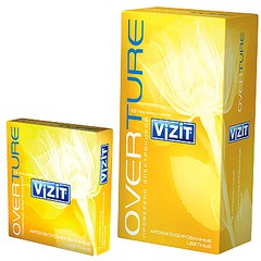 Презервативы Vizit №12 Aroma цветные ароматные, 1уп/12 шт