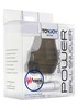 Насадка на мошонку Power ball snucler, с вибростимуляцией яичек и клитора, 7см