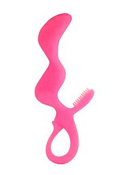 Силиконовый стимулятор "Fabulous lover" для G-точки и клитора, 17х2,5см.