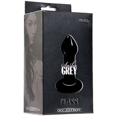 Коллекционная анальная пробочка из стекла Sasha Grey- Glass-Small Plug, 8,5х2,8см
