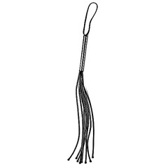 Плетка с шариками Sitabella® BDSM, латекс, 49см