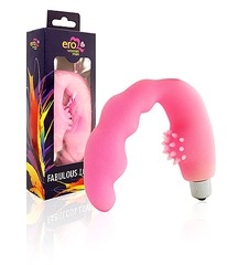 Силиконовый U-вибратор "Fabulous lover" для G-точки и клитора, 18,5х3,5см