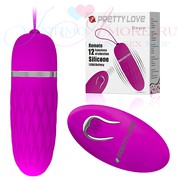 Беспроводное виброяйцо Pretty Love Dawn, 12 реж, силикон, 8,5х2,7см