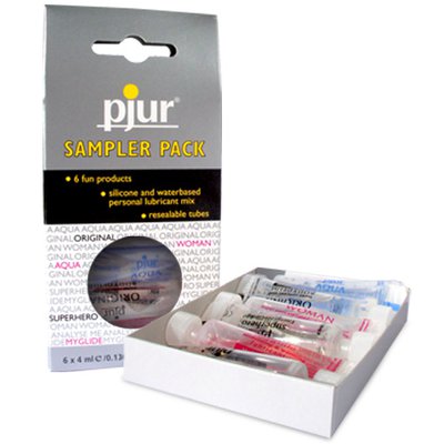 Набор pjur® Sampler Pack (6 штук по 4 мл), 24мл