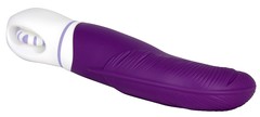 Экстрамощный и тихий G-вибратор Amor® Souta, фиолетовый силикон, 20х3-3,8см