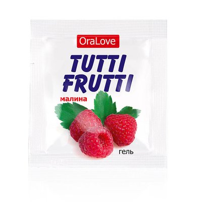 Оральный гель Tutti-Frutti OraLove малина, 4г, годен до 07.22г