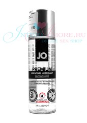 Силиконовый лубрикант JO® Premium original warming (разогрев), 60мл