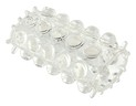 Насадка с шариками ToyJoy power stretchy sleeve clear, 6,5см