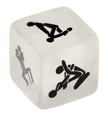 Секс-кубик Позы из Камасутры, 1,8х1,8см