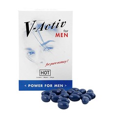 Мужской афродизиак для потенции V-Activ caps (гуарана, пеперин, ямс), 20капс