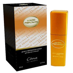 Духи Magic Feromon Unisex Citrus (фруктово-цитрусовый аромат), 20мл