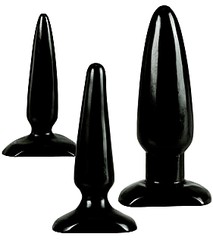 Набор мужских пробок Colt ® Anal Trainer Kit™, 11,5х2,3/13,2х3/15,9х4,5см