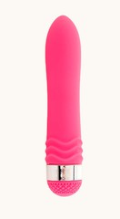 Вибратор Sexus Funny Five, розовый 14х2,5см