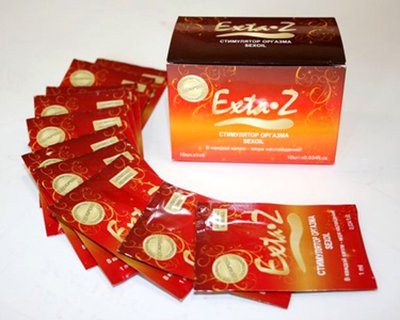 Интимное масло Exta-Z, запатентованный стимулятор оргазма, 1мл
