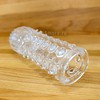 Мягкая удлиняющая насадка Crystal Clear Penis Sleeve, +2см, 14,5х3,5/4см