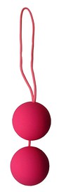 Классические шарики Balls для уменьшения влагалища, розовые, 3,3см/50г